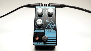 Video thumbnail for Death By Audio Micro Dream Delay: Demo by PedalPerv
