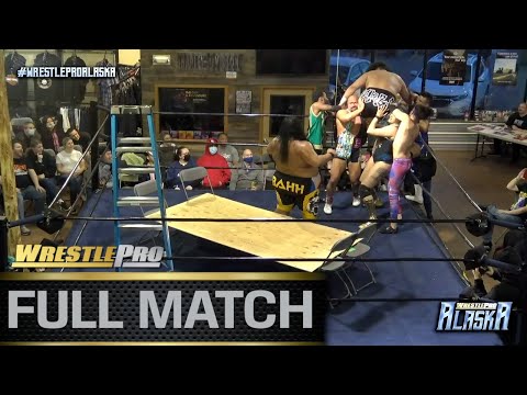 8 PERSON LADDER MATCH FOR LAST FRONTIER CHAMPIONSHIP - WRESTLEPRO ALASKA NORTHERN EXPANSION TOUR