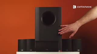 Комплект акустики CANTON Movie 135, черный - купить в Ситилинк | 1460883