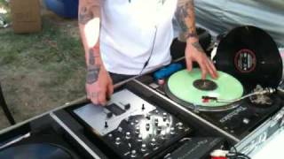 DJ Starscream at Smokeout 2009