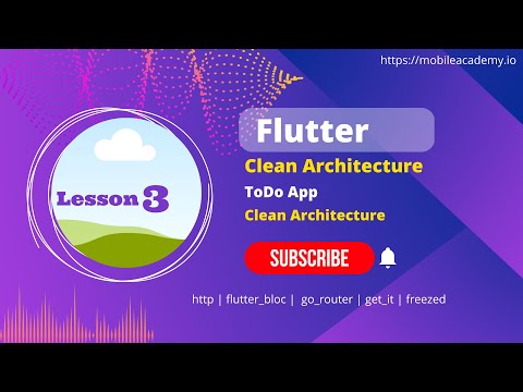 Flutter |  ToDo App |  Clean Architecture