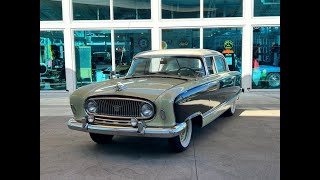 Video Thumbnail for 1955 Nash Ambassador