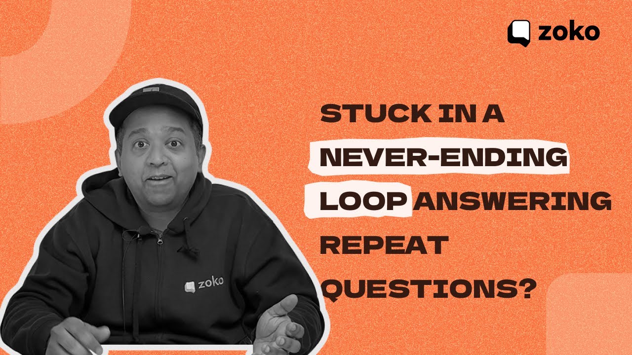 Stuck in a never-ending loop, wasting 70% time on repetitive questions? 🔄😫 ChatGPT can help now! 🚀✨