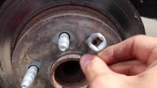 2013 Malibu rear brakes with ABS code fix.