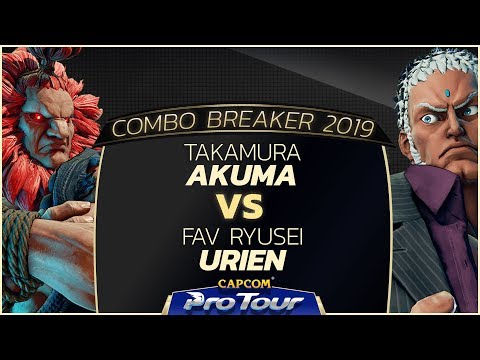 Takamura (Akuma) vs FAV Ryusei (Urien) - Combo Breaker 2019 Day 2 Pools - CPT 2019