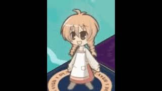 A gif of Marc from 100% Orange juice bouncing (ytp broly source)