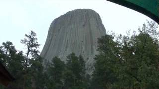 preview picture of video 'DEVILS TOWER NATIONAL MONUMENT デビルズタワー'