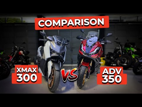 Honda ADV350 or Yamaha XMAX300? | Best Scooter Under 400cc