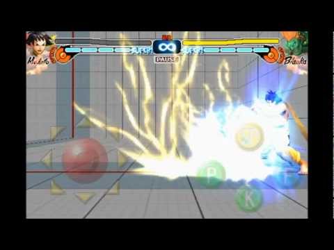 SF4Volt - Blanka - Unblockable Ultra vs Auto Block