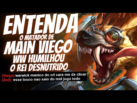 NTENDA O REAL PODER DO WARWICK JG TOP, ESSE MONSTRO É O TERROR DOS MAIN REI DESTRUIDO - INSANO