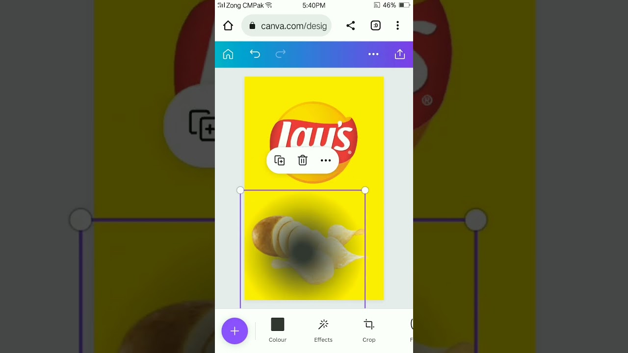 Lays Pakaging Design #shorts #ytshorts #canva #graphicdesign