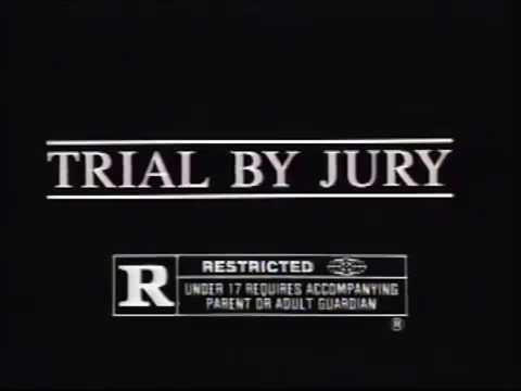 TRIAL BY JURY - Video / Movie Trailer 1994