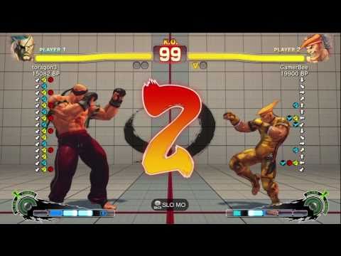 GamerBee [Adon] vs toragon3 [Sagat] SSF4 Japanese Online Ranked Matches - TRUE-HD