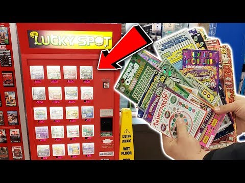 BUYING ALL THE TICKETS IN THE LOTTERY MACHINE!! (PROFITED!!) Michigan Lottery!
