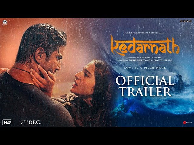 Kedarnath Trailer finally released!