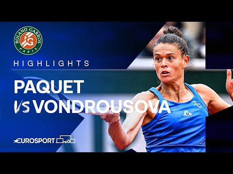 Chloé Paquet vs Marketa Vondrousova | Round 3 | French Open 2024 Highlights ????????