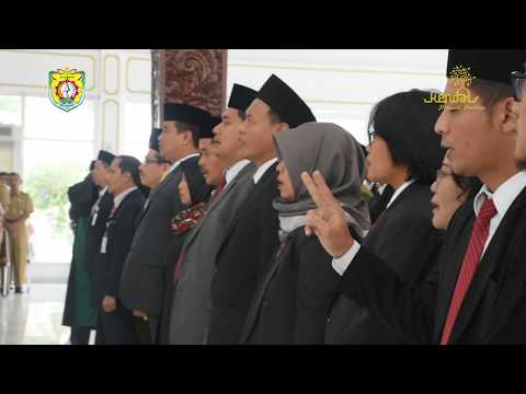 BUPATI KENDAL LANTIK RATUSAN PEJABAT PEMERINTAH KABUPATEN KENDAL