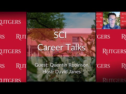 SC&I Career Talks with Quentin Robinson - YouTube