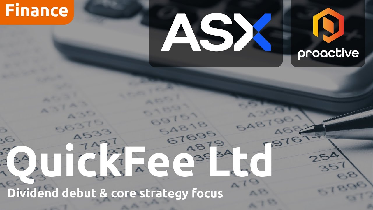 QuickFee CFO on dividend debut & core strategy focus - ASX SMIDcaps Conference