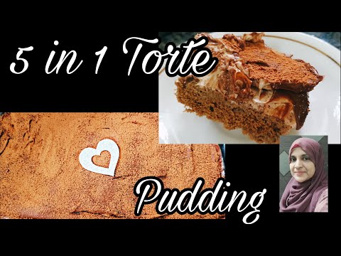 Most Delicious Pudding Recipe/ Dream Pudding/Five Layer Torte