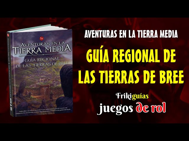 Vídeo relacionado con Devir - Aventuras en la Tierra Media: Guía Regional de las Tierras de Bree, Juego de Rol (TMGRBREE)