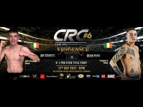 CRC 6 - Fight Announcement Dean Ryan (Copper's MMA Team)