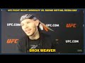 UFC on ESPN 9: Brok Weaver 'From the Streets and Dirt, You Tell Me Who's Tougher' - MMA Fighting