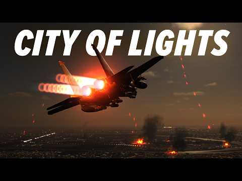 F-15E Strike Eagle Strike In Baghdad Iraq | DCS World