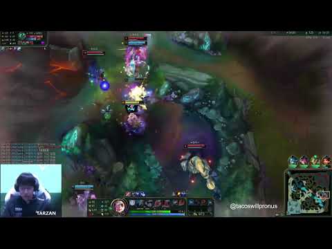 Tarzan Diana POV vs Xiaohao Hecarim ~ LNG vs AL ~ LPL Spring 2022 ~ Game 1
