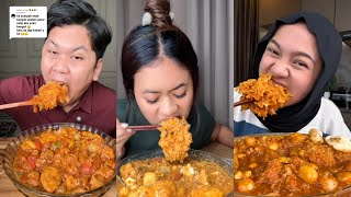 Download lagu ✨MUKBANG SEBLAK JAMUR SALJU LEVEL JONTOR🥵👹💦 | The spiciness makes me dizzy😵💫 || Tiktok Mukbang Co... mp3