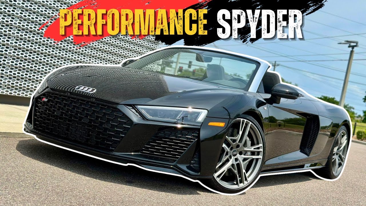 2023 Audi R8 V10 Performance Spyder Only Has 310 Miles ...