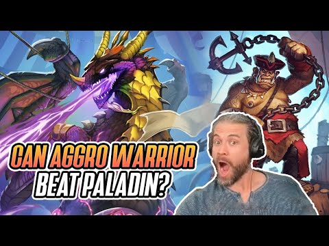 (Hearthstone) Can Aggro Menagarie Warrior Beat Paladin?