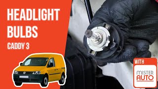 Youtube thumbnail of video "How to replace the headlight bulbs Caddy mk3 💡"