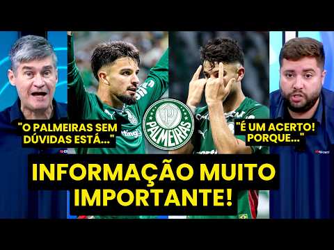 INFORMAÇÃO! “NÃO TINHA COMO o PALMEIRAS NÃO FAZER ISSO! É UMA DECISÃO que…” OLHA ESSE DEBATE!