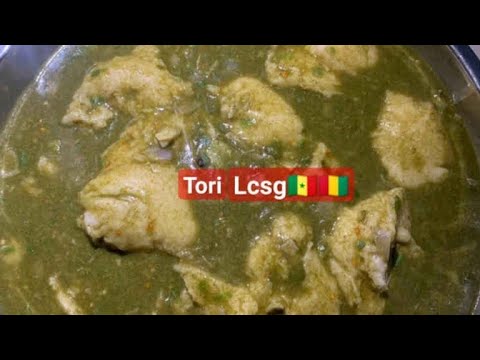 Tori et nama Tori Guinée 🇬🇳 Tori et soulè recette de tô a la guinéenne fufu Sauce feuille de baobab