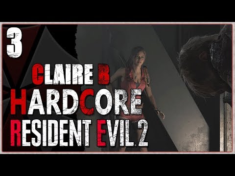 Resident Evil 2 Remake Hardcore Blind - Birkin Gets Destroyed (Claire's 2nd Run) Part 3