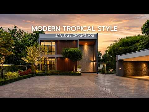Modern house style, 4 bedrooms, with private swimming pool,nice garden, Chiang Mai, Nong Harn, San Sai, Chiang Mai, 4 Bedrooms, 400 sqm, Single Detached House For Sale, by Tanannat Porntadapattanayothin, 11189009 - DDproperty.com
