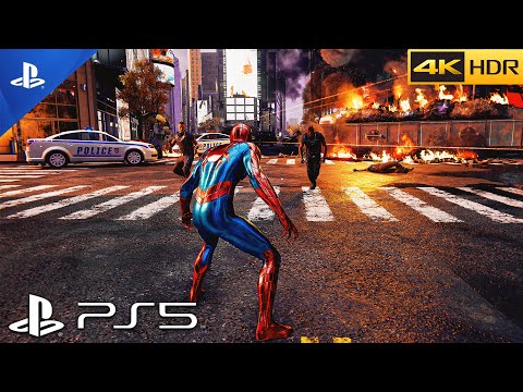 (PS5)Spider-Man No Way Home Ending Red & Blue Suit Gameplay | ULTRA Next-Gen Graphics [4K 60FPS HDR]