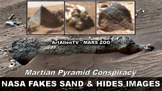 #NASA FAKES SAND & HIDES MARS IMAGES ? Martian Pyramid Conspiracy ? ArtAlienTV - 720p60