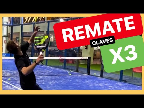 REMATE DE PADEL X3, Cómo SACARLA por 3, 6 CLAVES  TECNICAS [Curso de padel]