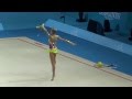 Яна Кудрявцева 1997г.р.(булавы). Чемпионат мира (август 2013г ...