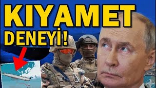 PUTİN GEMİLERİ YAKTI! 2 BİN METREDE KIYAMET TATBİKATI!
