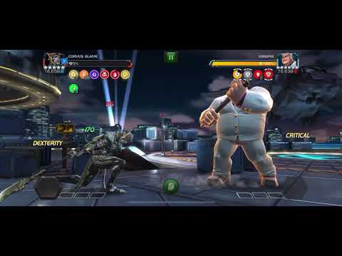 Mcoc Destructive Feedback, Stun immune & unblockable finale Kingpin Boss solo 6.2.4