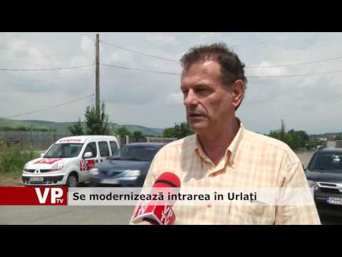 Se modernizează intrarea în Urlați