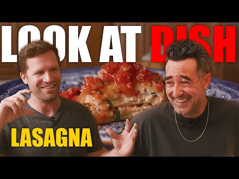 Tommy Pope + Chris O'Connor make Homemade Crepe Lasagna -  Look at Dish #27
