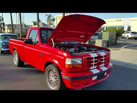 1995 Ford SVT Lightning Pickup Truck Restored 1 of 695 Red Made Rust Free California 95 F150 Pick Up