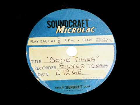 White Doo Wop Acetate ... The Silver Tones