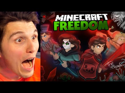 Paluten REAGIERT auf die BESTE Minecraft Freedom Animation die ich je gesehen habe.