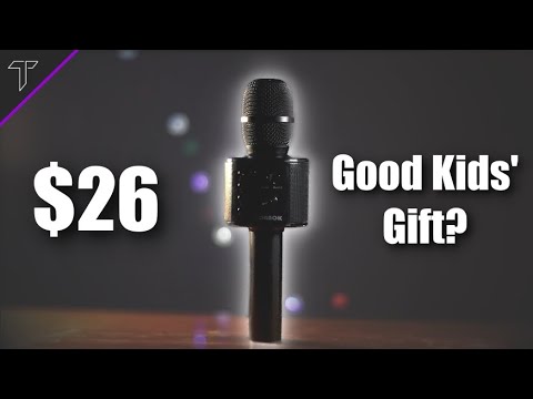 Is this is good GIFT? - Bonaok Q37 Karaoke Microphone Review - Tech2BDiscovered