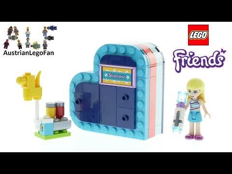 Vidéo LEGO Friends 41386 : La boîte cœur d'été de Stéphanie